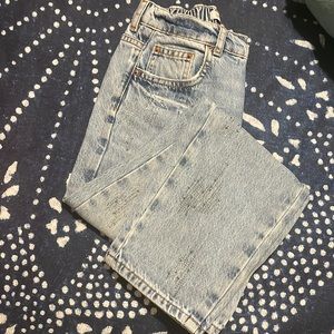 Crystal Embellished Kids Jeans